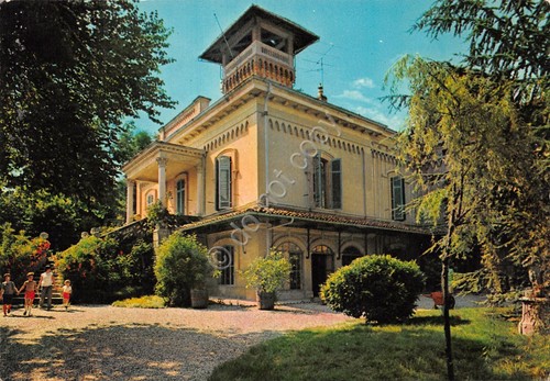 Cartolina Conzano Villa Rivarolo