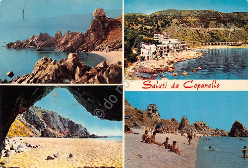Cartolina Copanello vedute 1971 (Catanzaro)