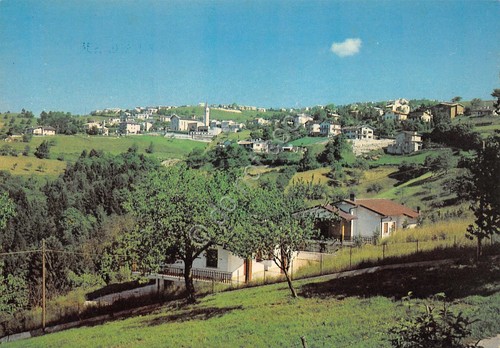 Cartolina Corbiolo di Boscochiesanuova panorama