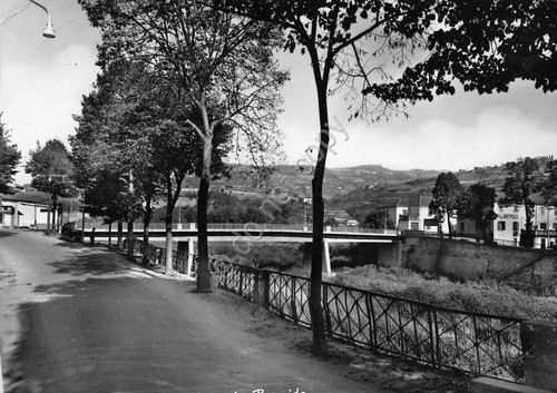 Cartolina Cortemilia Passeggiata lungo la Bormida 1963 (Cuneo)