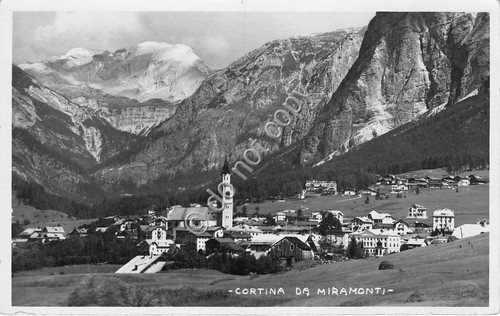 Cartolina Cortina da Miramonti Panorama