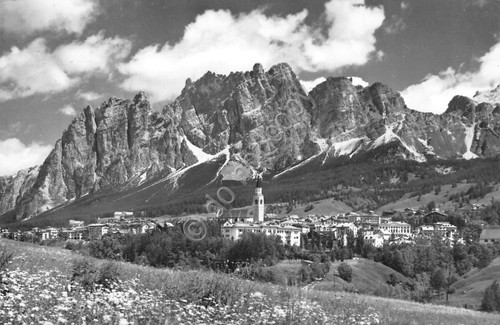 Cartolina Cortina Panorama 1964 (Belluno)
