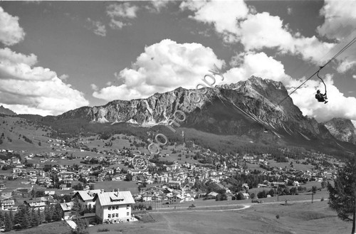 Cartolina Cortina Seggiovia Col Drusci? 1971 Ed Ghedina (Belluno)