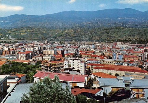 Cartolina Cosenza Panorama 1970