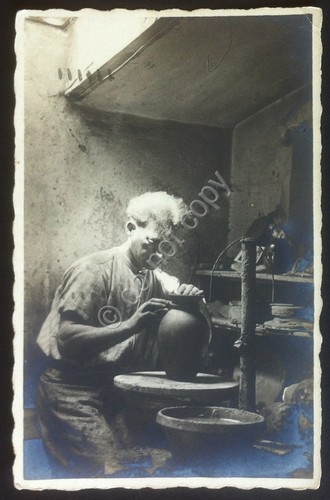 Cartolina Cote D'azur Biot 1930 Poterie Laribé Collection Eclecta - …