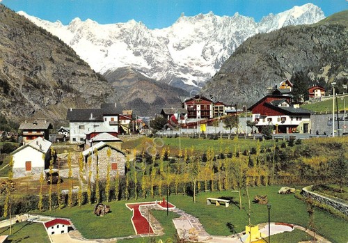 Cartolina Courmayeur Mini Golf 1971