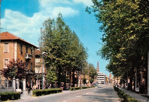 Cartolina Cremona da Viale Po 1968