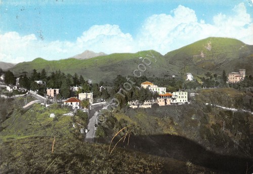 Cartolina Creto panorama anni '60 segnata