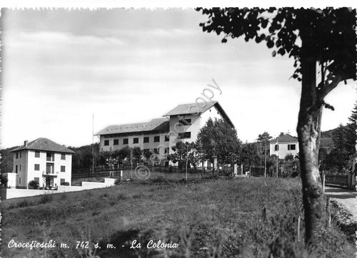 Cartolina Crocefieschi La Colonia