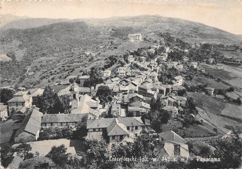 Cartolina Crocefieschi Panorama 1957