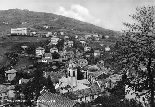 Cartolina Crocefieschi Panorama NVG