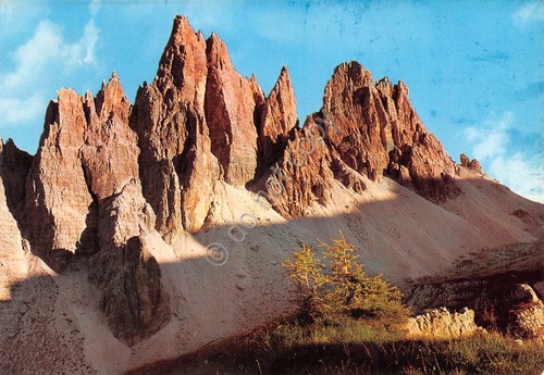 Cartolina Croda da Lago timbro Rifugio Nuvolao