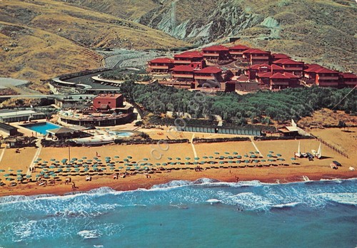 Cartolina Crotone Casarossa Capocolonna complesso turistico