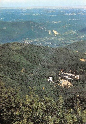 Cartolina Cuasso al Monte Istituto Climatico CRI visto dall'alto