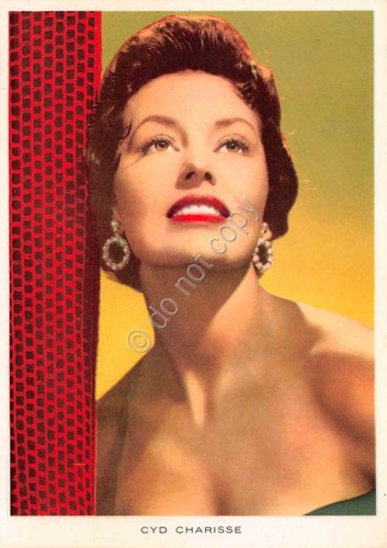 Cartolina Cyd Charisse Ballerina