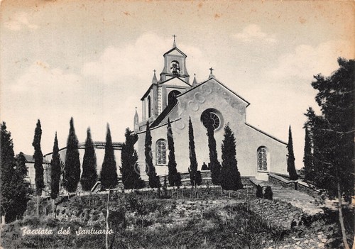 Cartolina Deserto di Varazze Santuario San Giuseppe 1962