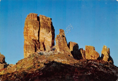 Cartolina Dolomiti Cinque Torri 1975