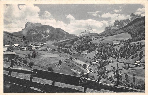 Cartolina Dolomiti S. Pietro in Funes 1949