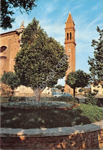 Cartolina Donada - Piazza Marconi - 1977 (Rovigo)