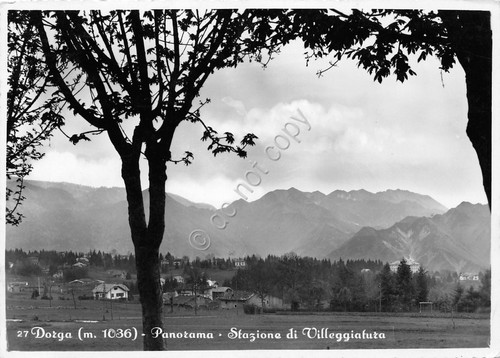 Cartolina Dorga Panorama 1958