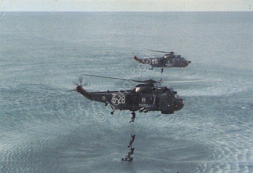 Cartolina Elicottero SH3D Stato Maggiore della Marina