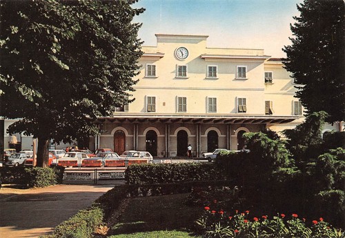 Cartolina Empoli Stazione ferroviaria