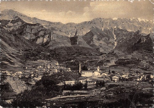 Cartolina Entraque Panorama 1958 (Cuneo)