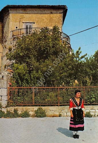 Cartolina Ferrazzano Molise Costume tradizionale (Costumi)