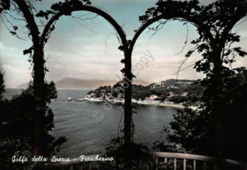 Cartolina Fiascherino Golfo La Spezia