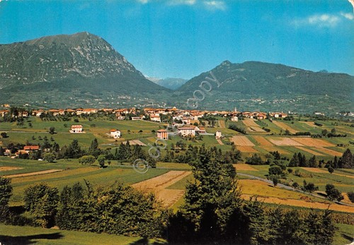 Cartolina Fiavè Panorama con Bleggio 1970