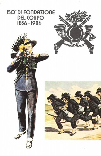 Cartolina filatelica 10 Convegno Minerva 150° Fondazione corpo Bersaglieri Parma