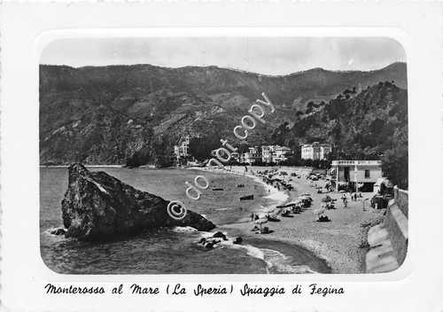 Cartolina Finale Ligure Giardini 1936