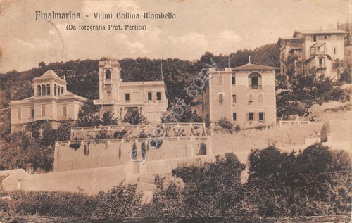 Cartolina Finalmarina Villini Collina Mombello Da Foto Prof Pertica anni …