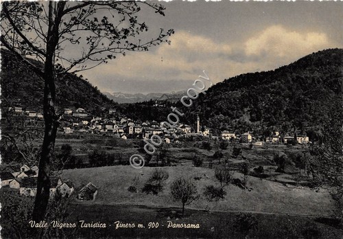 Cartolina Finero Val Vigezzo panorama
