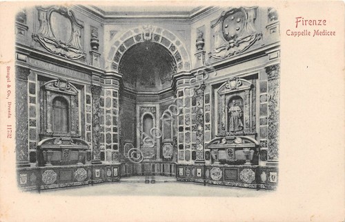 Cartolina Firenze Cappelle Medicee