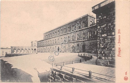 Cartolina Firenze Palazzo Pitti