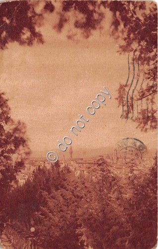 Cartolina Firenze Panorama 1941