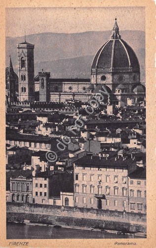 Cartolina Firenze Panorama NVG