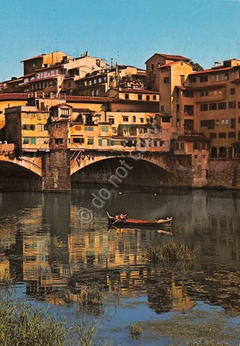 Cartolina Firenze Ponte Vecchio 1978