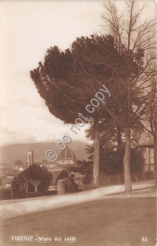 Cartolina Firenze Viale dei Colli