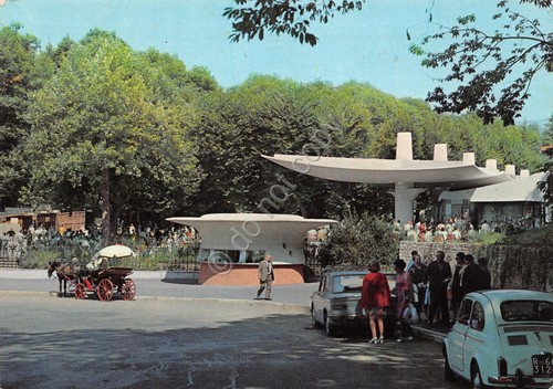 Cartolina Fiuggi Fonte Fonte Bonifacio Ingresso 1973 (Frosinone)