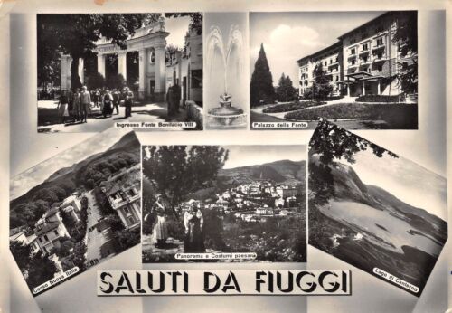 Cartolina Fiuggi Vedutine