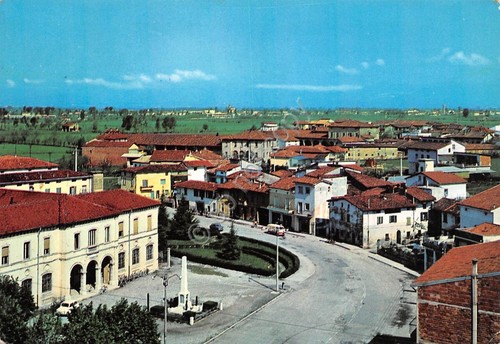 Cartolina Flero Brescia panorama parziale