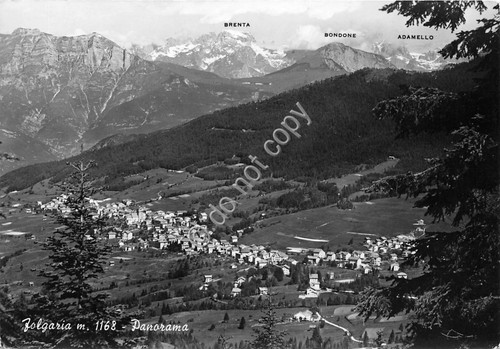 Cartolina Folgaria Panorama 1970