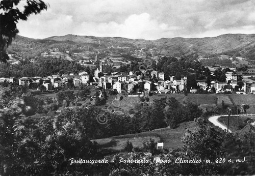 Cartolina Fontanigorda Panorama 1953