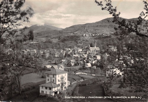 Cartolina Fontaningorda panorama 1952