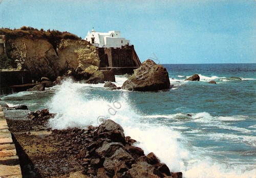 Cartolina Forio d'Ischia Chiesetta del Soccorso (Napoli)