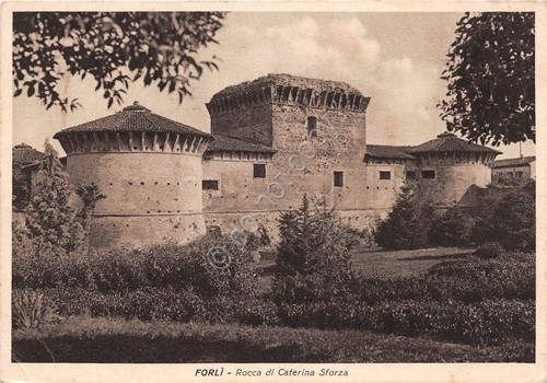 Cartolina Forlì - Rocca di Caterina Sforza - 1940 - …