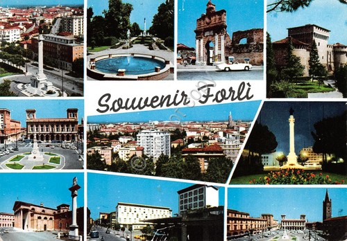 Cartolina Forlì vedute 1966 (Forl“)