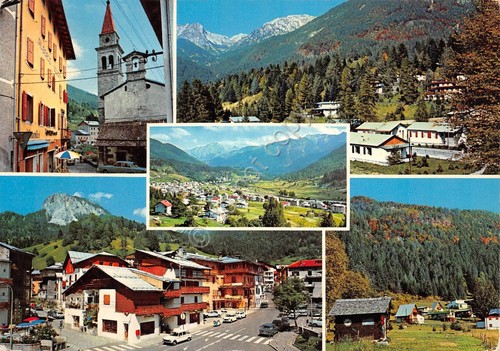Cartolina Forni di Sopra Villaggio Tintai Villaggio Pineland 5 vedute …